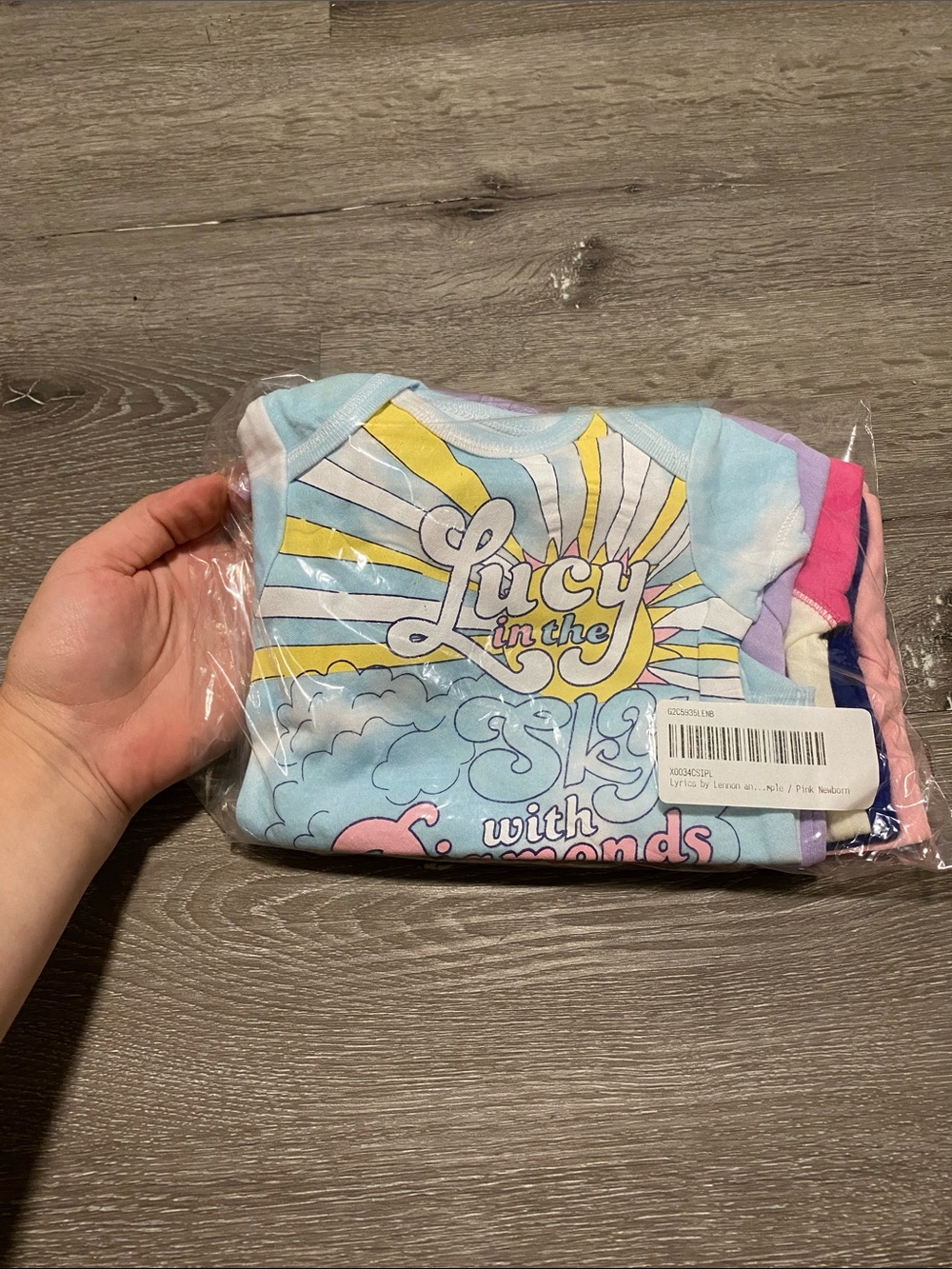 Lyrics by Lennon Newborn Onsies NWT 5 Total